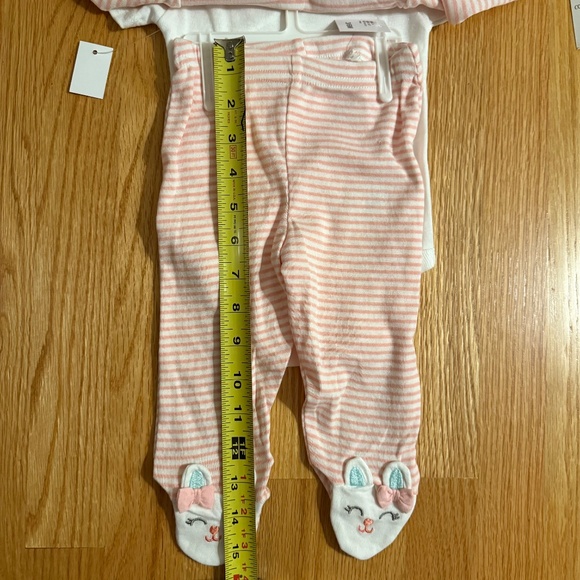 Koala Baby 4 Piece Baby Girl Easter Bunny Outfit Set - Picture 14 of 16